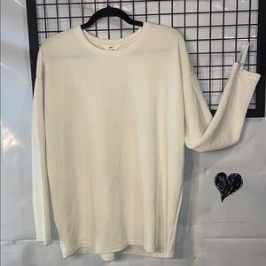 Up! Beautiful Cream Sweatshirt